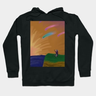 Evening Starfall. Hoodie